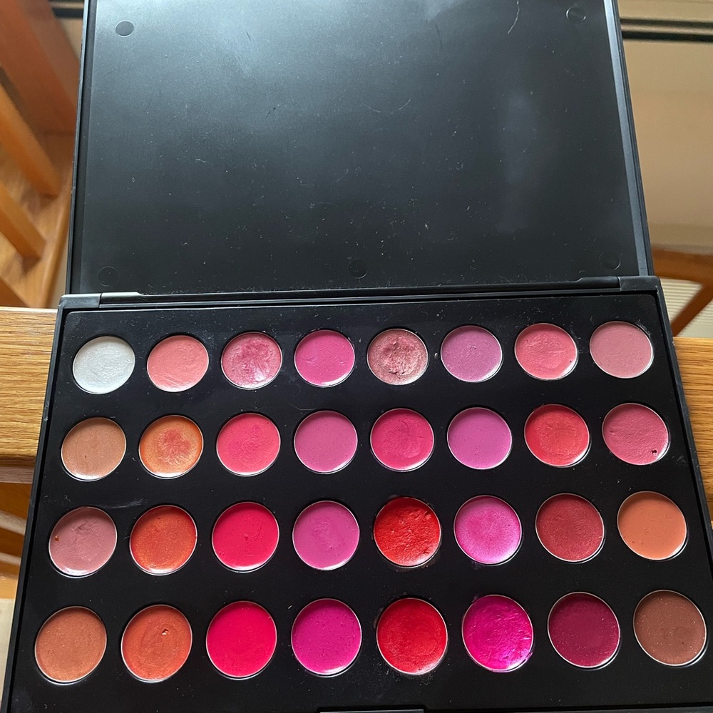Lightly used Coastal Scents lip palette